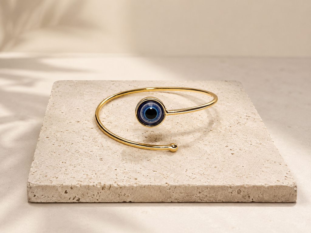Evil eye bangle
