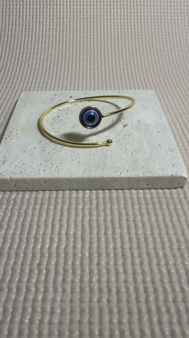 Evil eye bangle